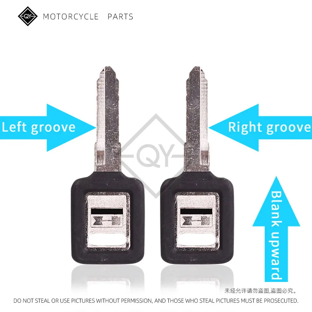 Blank Key Motorcycle Replace Uncut Keys For KAWASAKI ZZR250 ZZR400 ZXR250 ZXR400 ZRX400 KDX 250 ZXR 4000 ZRX750 ZXR750 motorcycle keys