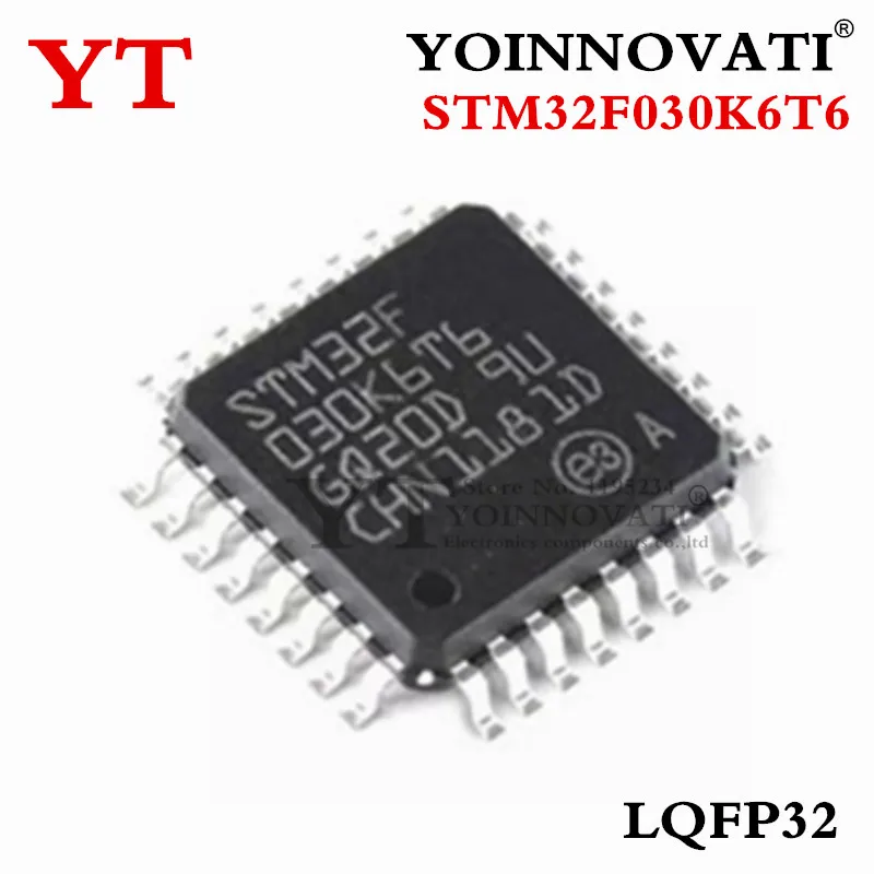 

100pcs/Lot STM32F030K6T6 32F030K6T6 LQFP32 IC Best Quality