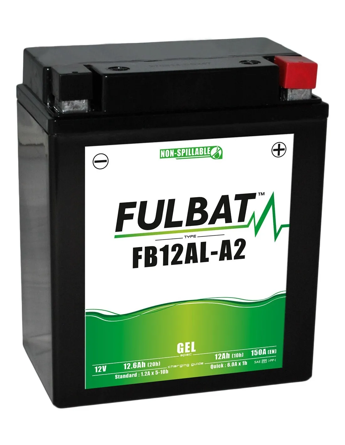 Batteria Fulbat Gel Fb12Al-A2 / Yb12Al-A2 Fulbat