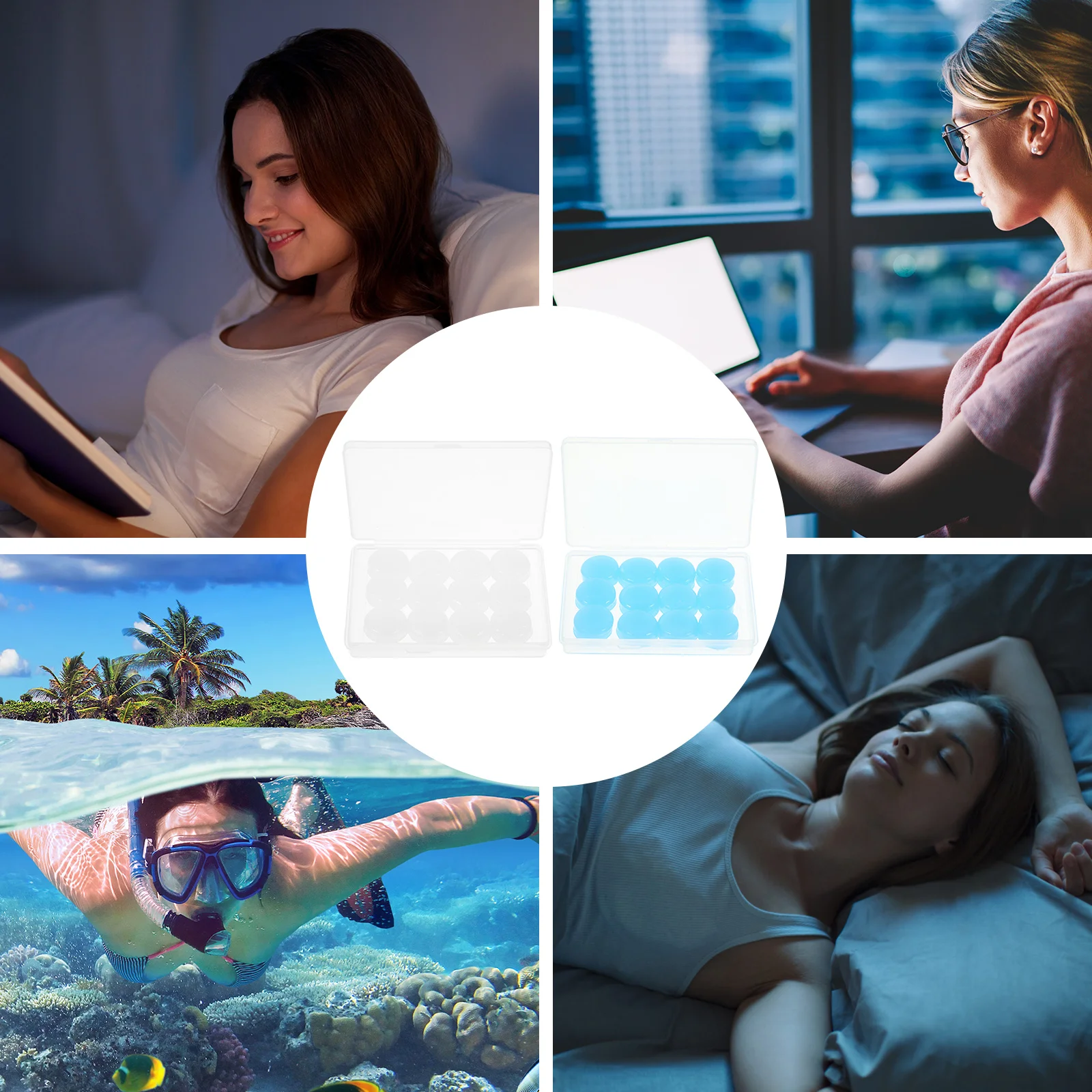 Рисунок 2 - Силиконовые затычки для ушей 12 пар