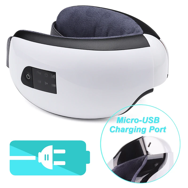 4D Wireless Eye Protector Gift Steam Eye Mask Near Vision Recovery Eye Massage Device 4s A09