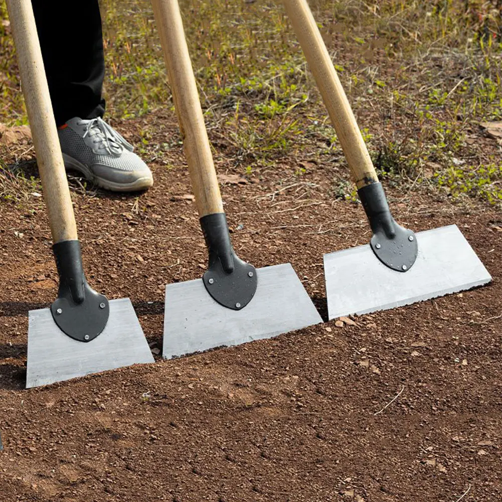 30cm Metal Weed Cleaning Shovel Stainless Steel Deicing Shovel Multifunctional Outdoor Garden Shovel Farm Weeding Planting Shove 2