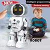 Intelligent RC Robot Action Programmable Song And Dance Action Gesture Sensing Robot Toys Puzzle Children Toys 1
