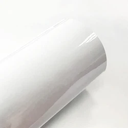 Reflective Glow-in-the-Dark Vinyl Adhesive Sticker Sheet for DIY Crafts and Outdoor Decor (WHITE)