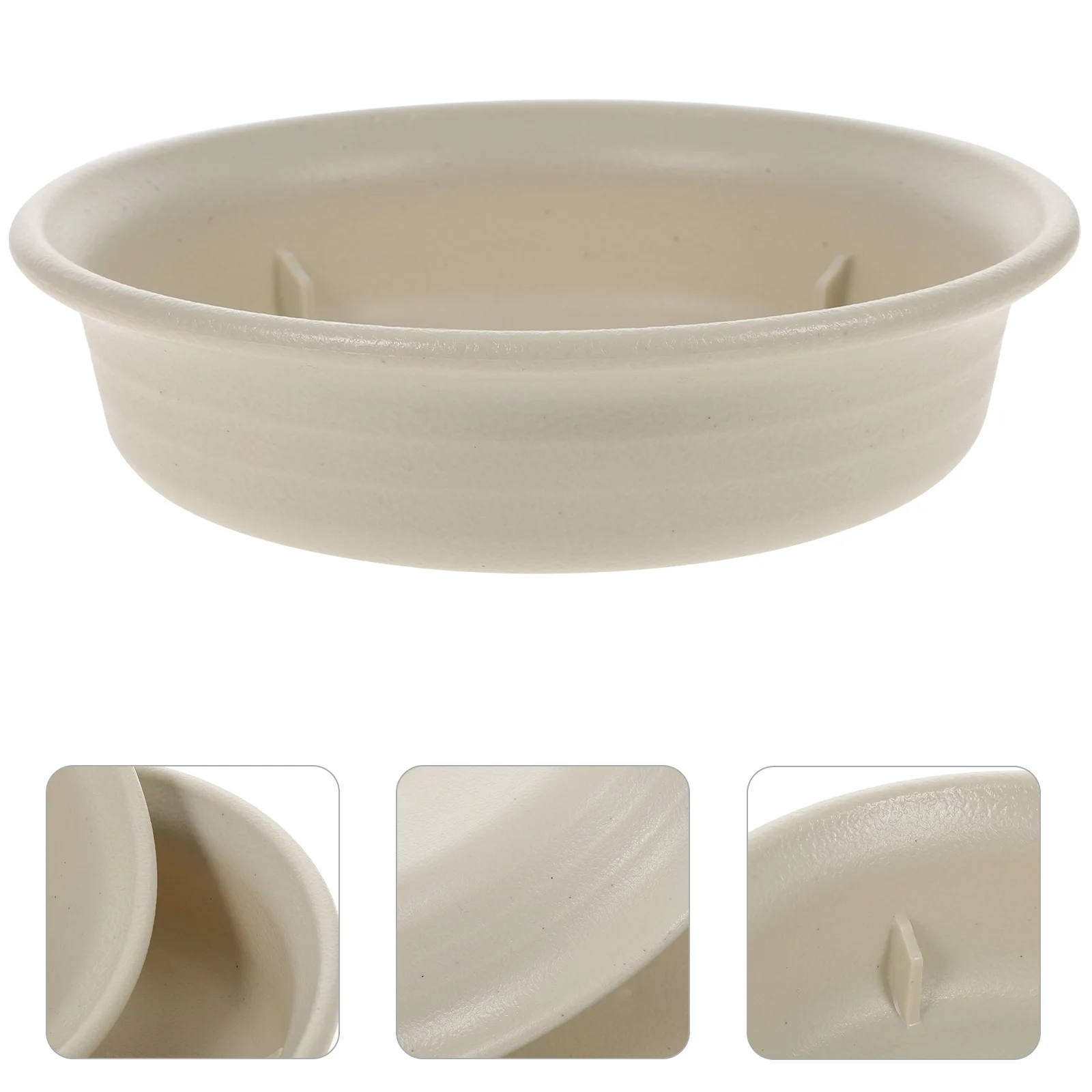 

Plastic Round Plant Saucer Drip Tray Flower Pot Pallet Base Durable Nursery Planter Tray Outdoor Garden Supplies