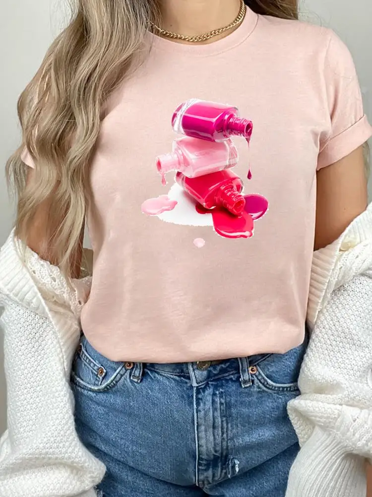 

Футболка женская летняя с коротким рукавом и принтом, в стиле 90-х