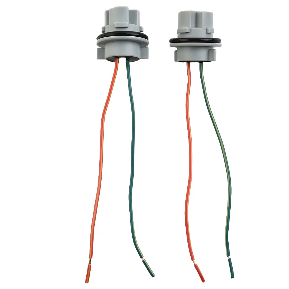 

Adapter Light Bulb Socket 7440 Accessories For Turn Signal Light Front Pair Parts Pigtail Wire Replacement Durable