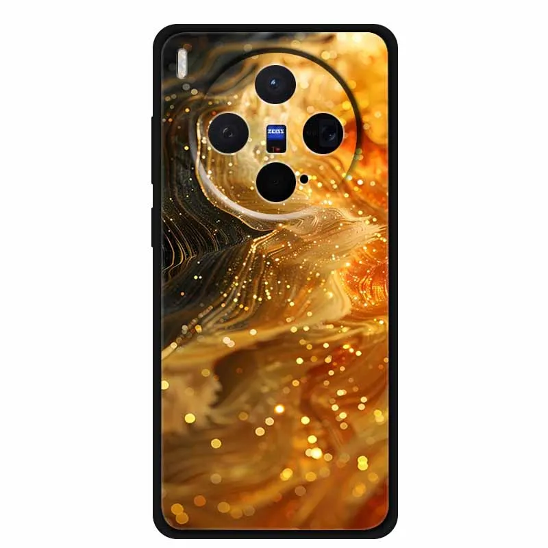 Black TPU Soft Silicone Phone Case  - Fashionable Anime Design with Protective Bumper