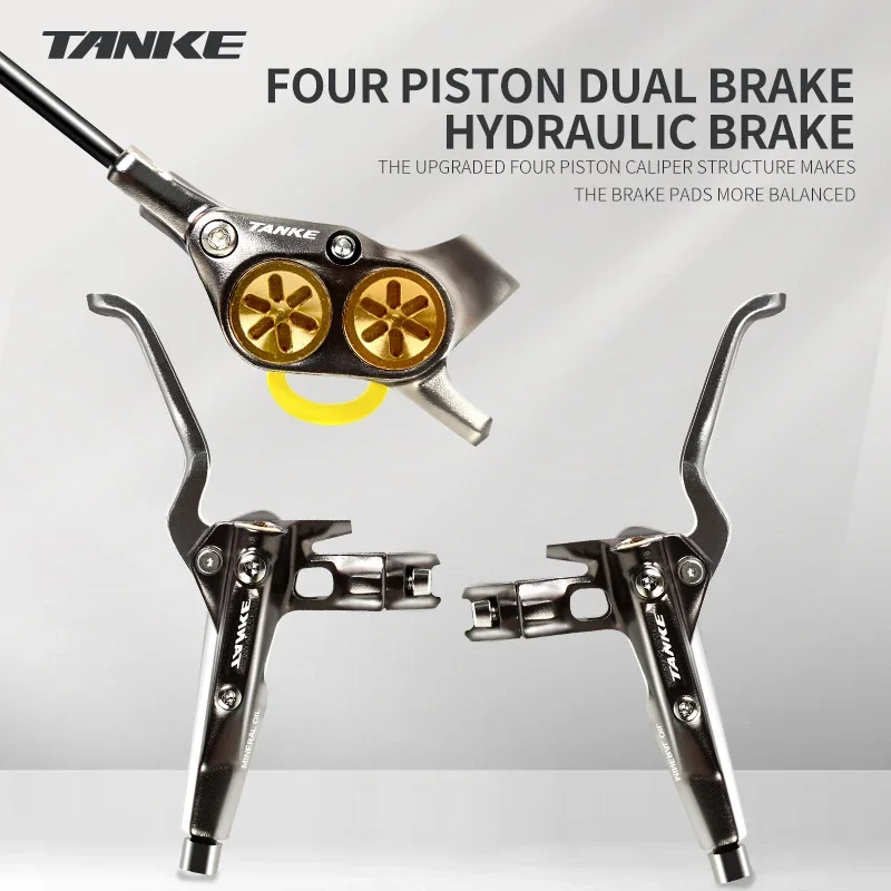 TANKE Pistons MTB Bike Hydraulic Brake 900/1700mm Oil Pressure