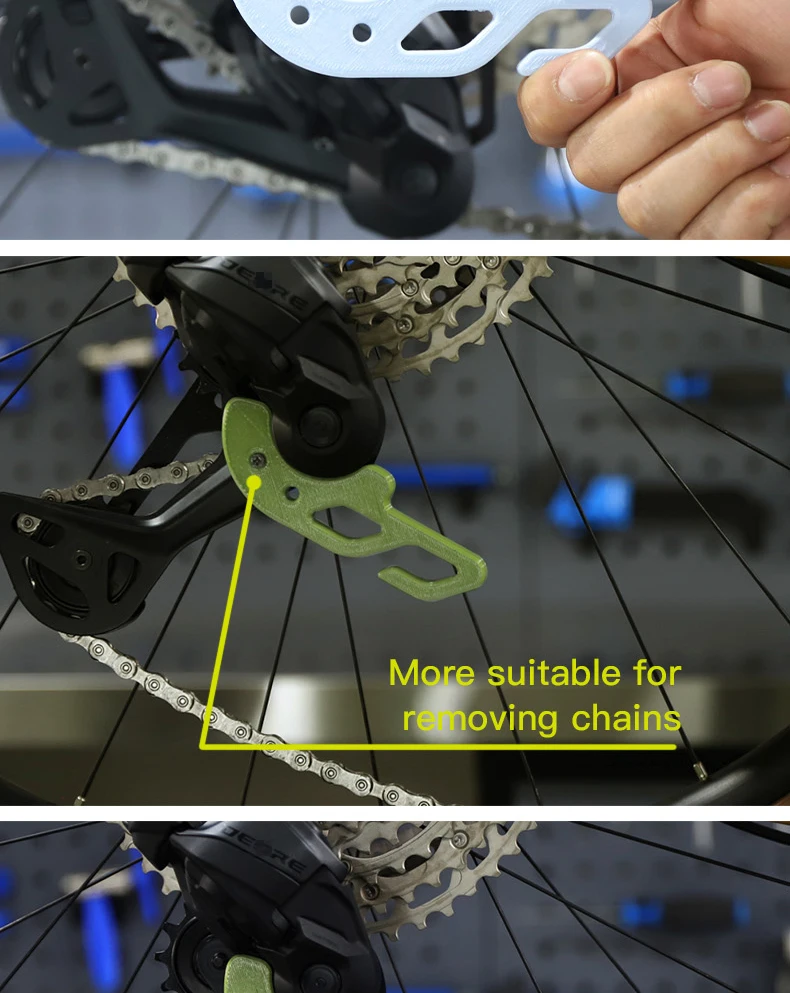 RRSKIT Fahrrad-Elektronik-Schaltwerk-Begrenzer für Shimano Di2 Elektronisches Schaltwerk, Variabler Geschwindigkeitsbegrenzer, Kettenbefestigungsclip – Detail 3