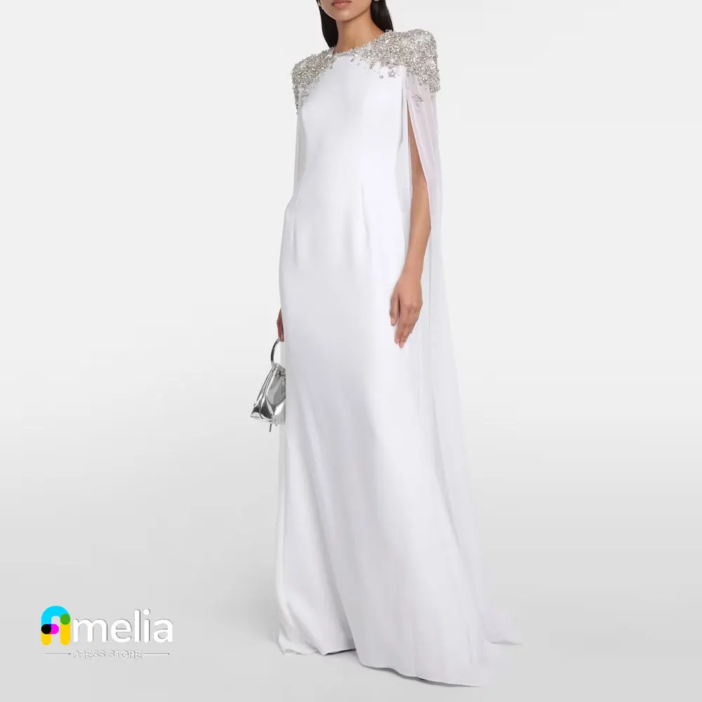 

Amelia O-Neck Prom Dress Full Sleeves With Floor Length Evening Dress Women Birthday Wedding Party Formal Gowns Arabia 2024