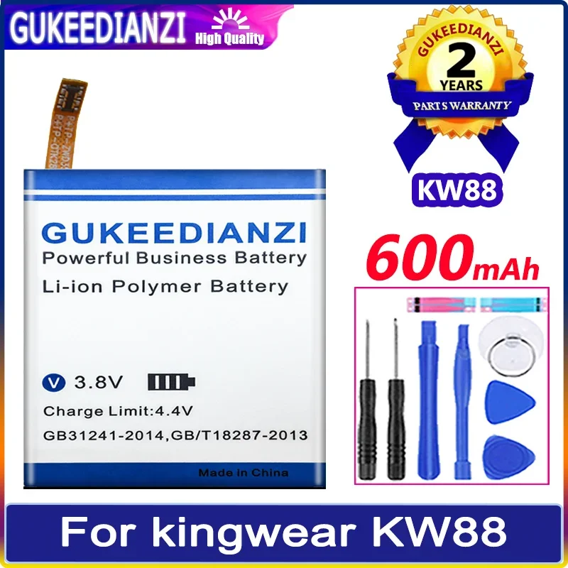 

Аккумулятор GUKEEDIANZI 600mAh для смарт-часов kingwear KW88 Pro