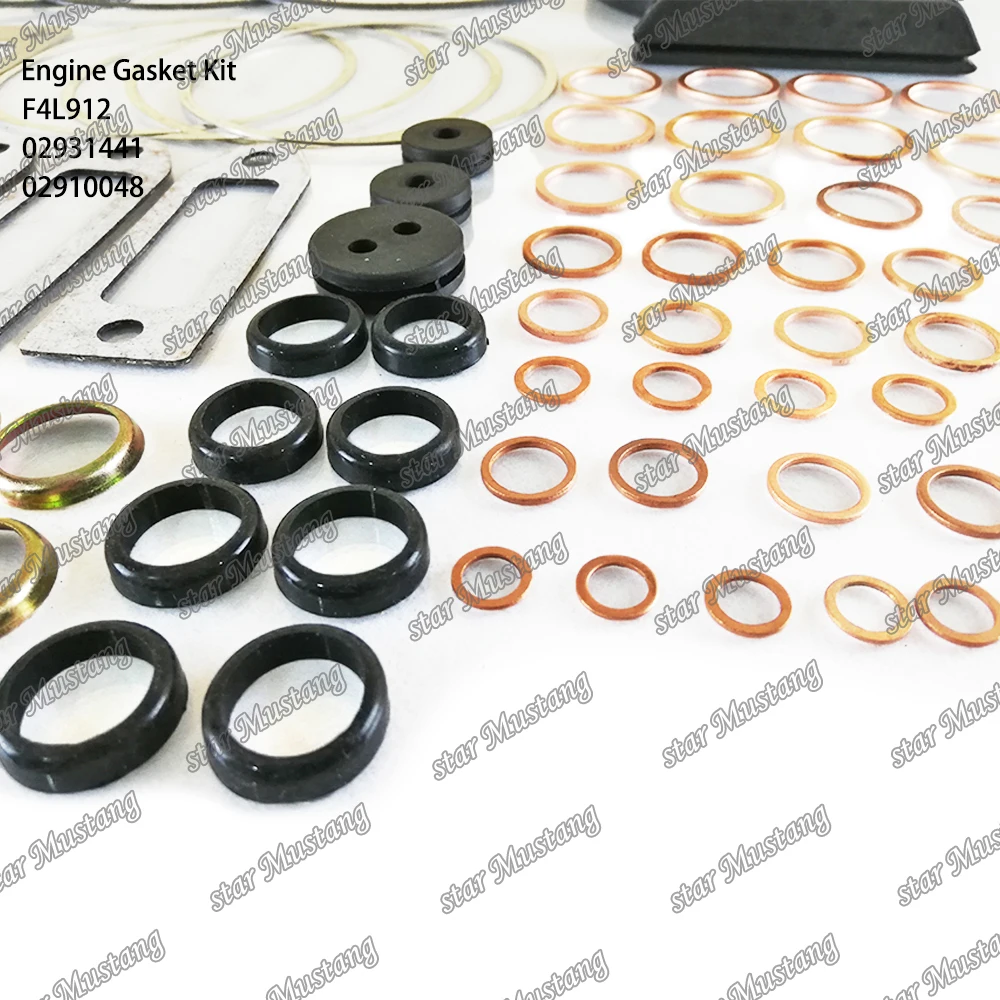 F4L912 Engine Gasket Kit 02931441 02910048 Suitable For