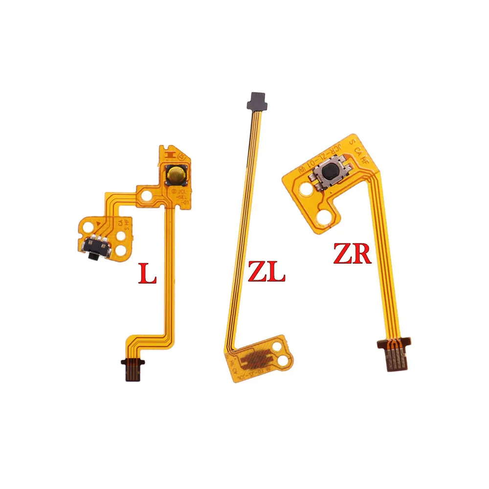 Dual Function Control Ribbon Flex Cable for Power, Volume, and Button Control