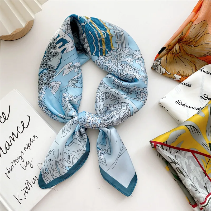 Рисунок 5 - Шелковый шарф женский Универсальный