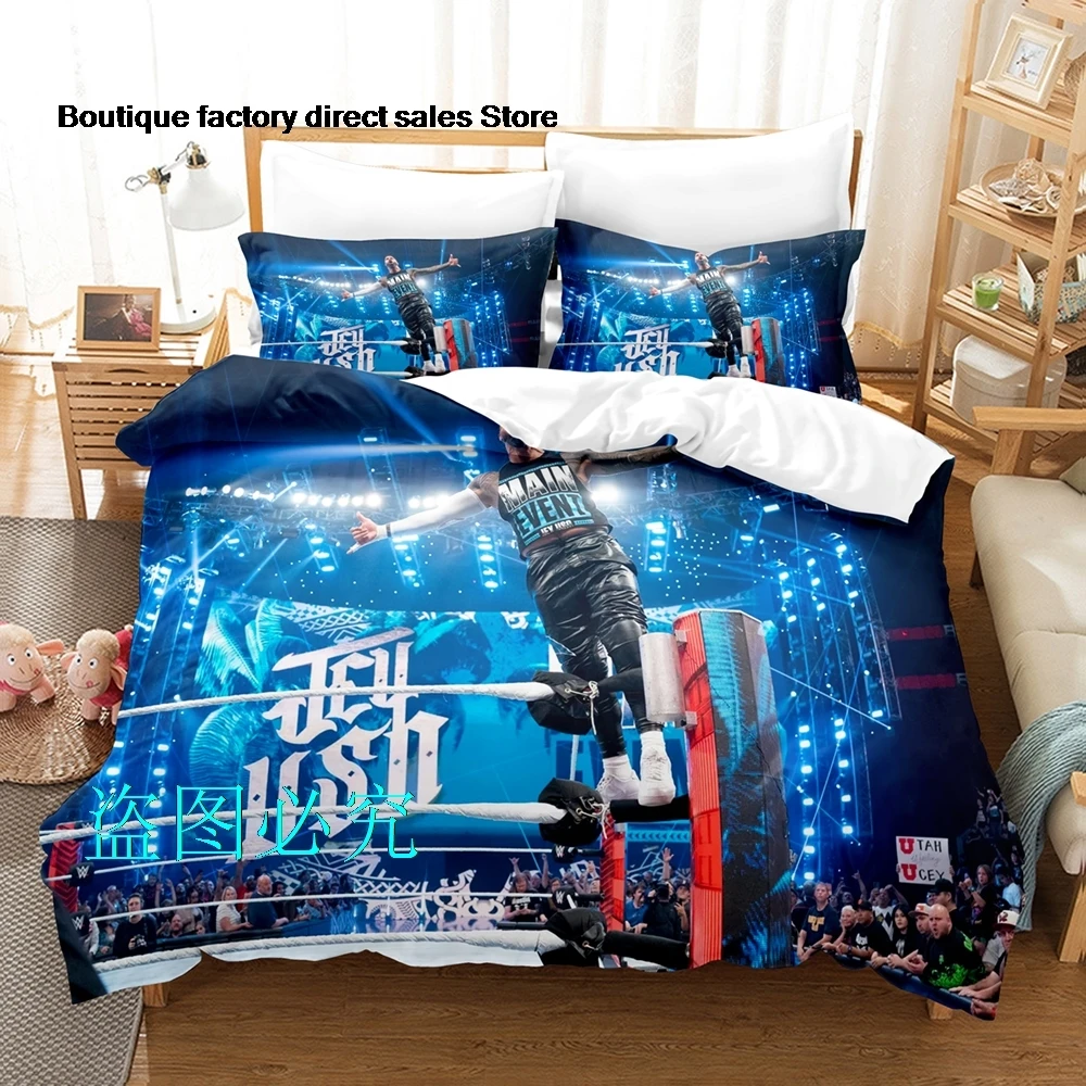 YEET Jey USO YEET Bedding Set Single Twin Full Queen King Size Bed Set Adult Kid Bedroom Duvetcover Sets YEET parure de lit Bed 3