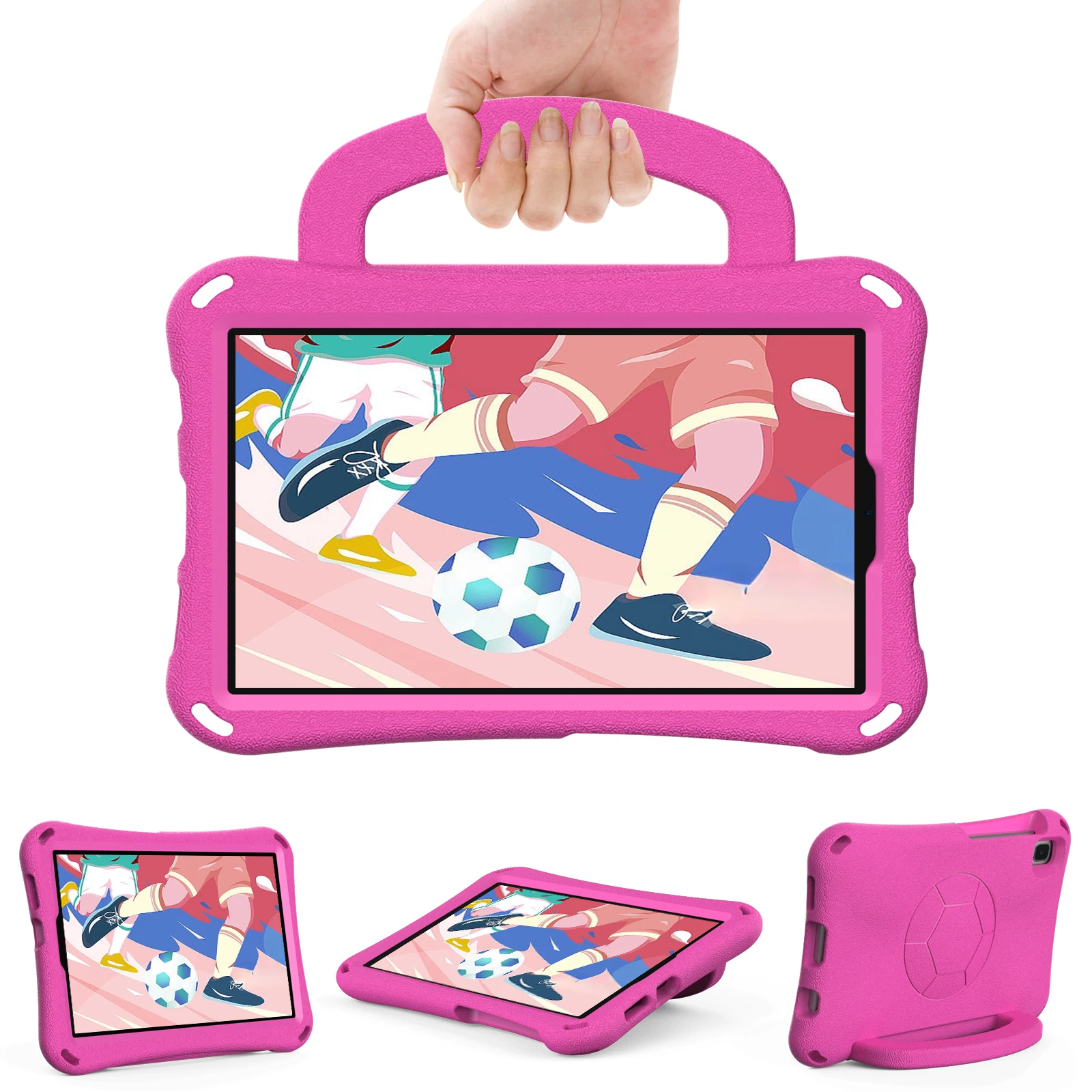 Lightweight Shockproof Tablet Cover with Handle Stand
