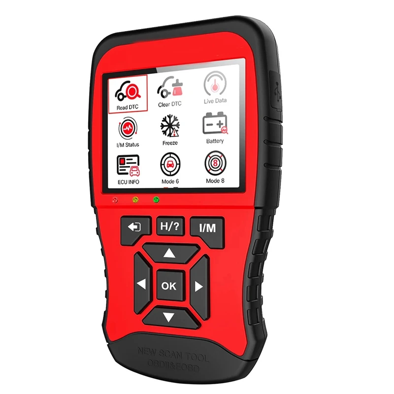 

Code Reader Generation Auto Diagnostics Tools OBD2 Scan Tool With I/M Readiness Mode6 , Mode 8 Easy Install Easy To Use