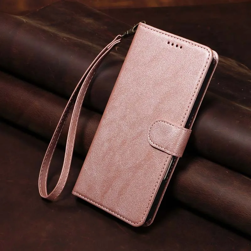 Leather Wallet Phone Case - RFID Blocking, Magnetic Closure, Anti-Theft Protection