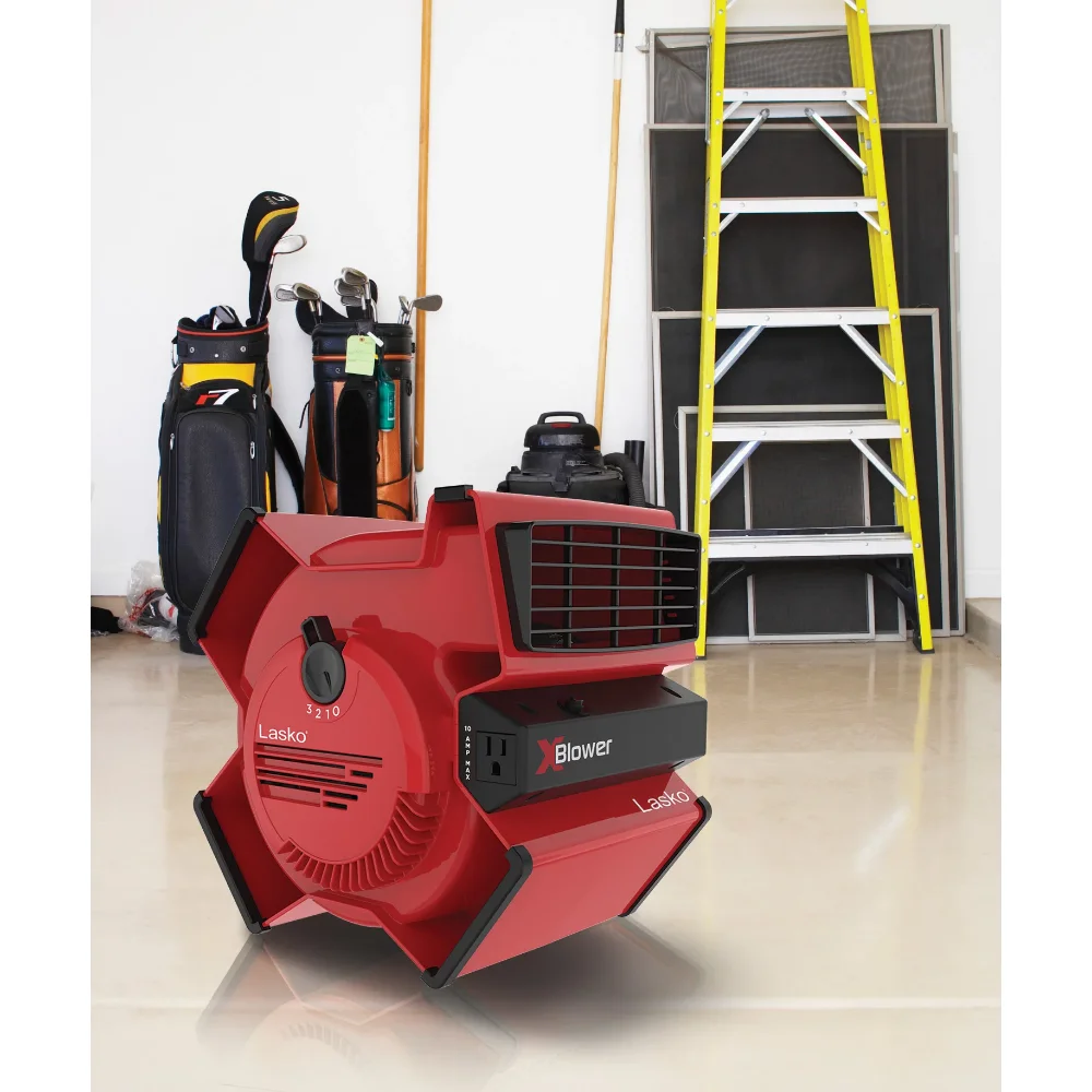 Lasko X-Blower Multi-Position Utility Blower Fan with USB Port, X12900, Red  Portable Fan Electric Fan - AliExpress