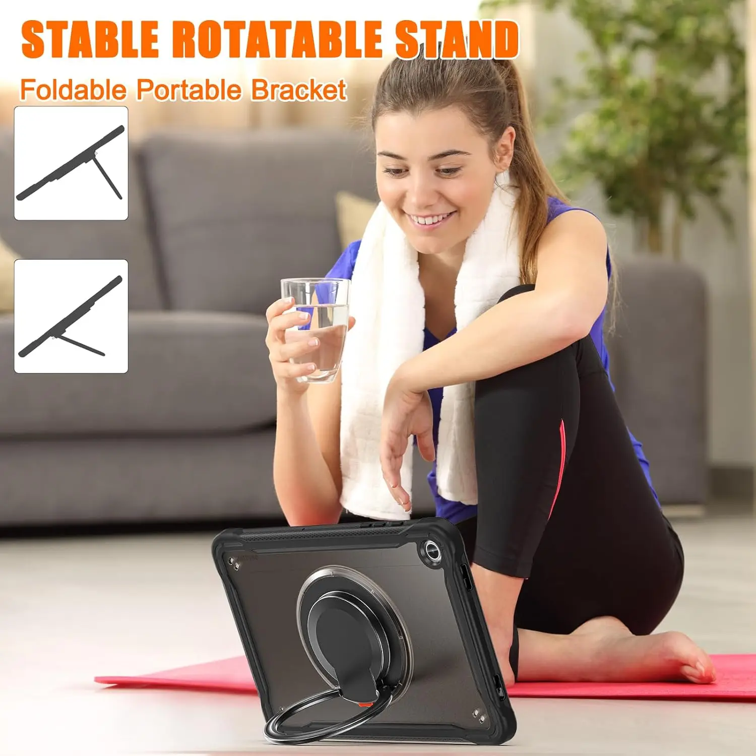 Children's Heavy-Duty Shockproof Stand Tablet Cover