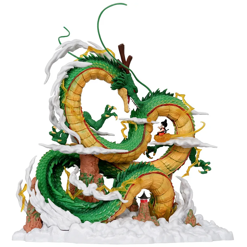 thumbnail image 1 of Figura de Anime de Dragon Ball Shenron, Goku y Shenron, estatua de Pvc, modelo de muñeca, adorno de colección, juguetes para niños, regalo, 1 of 4