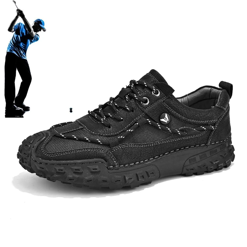 Men's Professional Golf and Sports Shoes Fashion Casual Walking Shoes Outdoor Fitness Golf Shoes Size 38-46