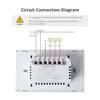 Zemismart Zigbee Push Wall Light Switches Work with Tuya Alexa Google Home Smartthings via hub 1 2 3 4 Gang Neutral Interruptor 6