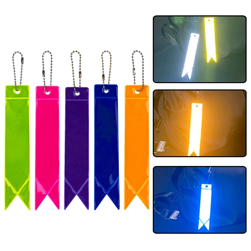 Keychain accessories, 1~4PCS Keychain Accessories, Using Advanced Reflection Technology, Rain Protection, Waterproof Material, Compact