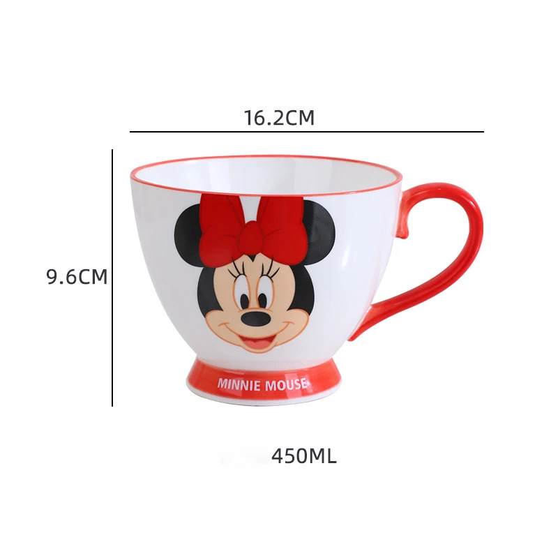 Disney Minnie Breakfast Cup Anime Water Cup 1-Pcs