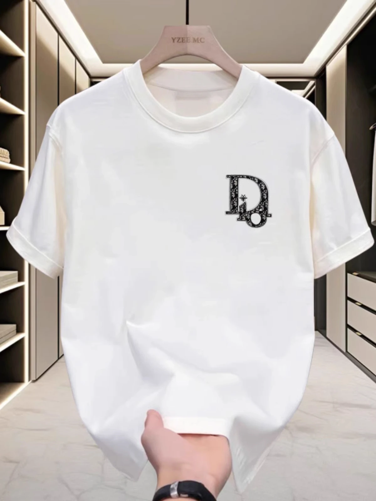 Matching Tshirts Casual T Shirt Kids T Shirt Summer Pure Cotton Male and Female Couples Casual Short Sleeve T-shirt Printed Parent-child Clothing