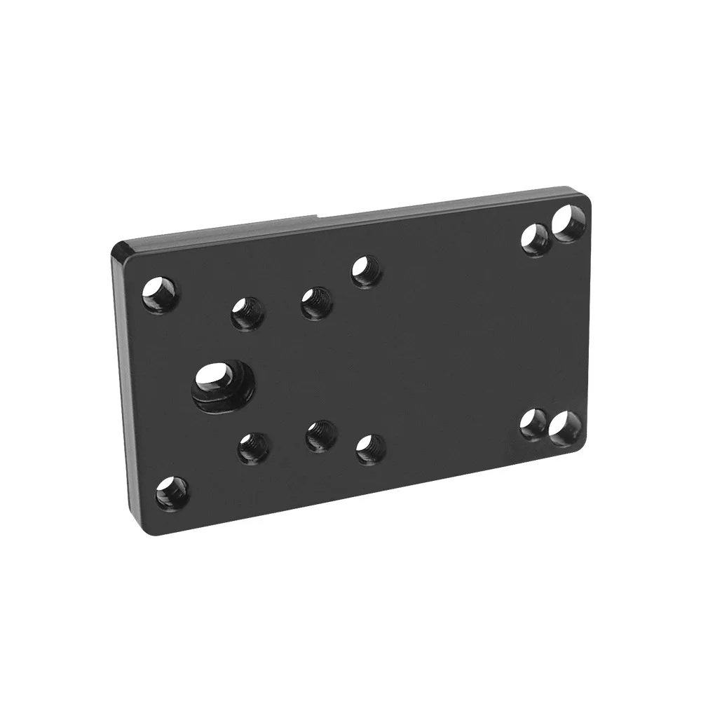 Tactical Stainless Steel Mounting Plate Base for Taurus PT111 G2 G2c G2s original G3 Glock G17 G19 G22 G34 G43X Outdoor Hunting