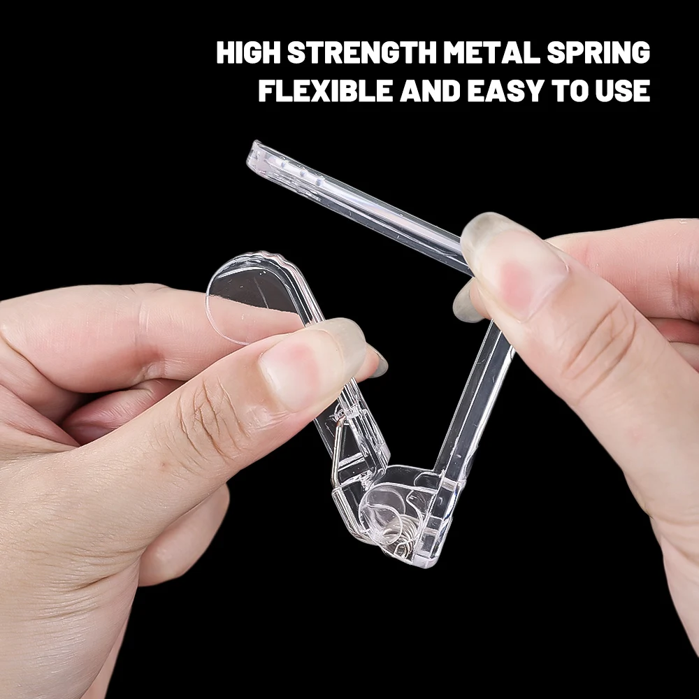 1/2/4pcs Non-slip Tablecloth Clips Transparent Securing Holder Decorative Leaf Tablecloth Plastic Clamp Holder Table Cover Clamp 5