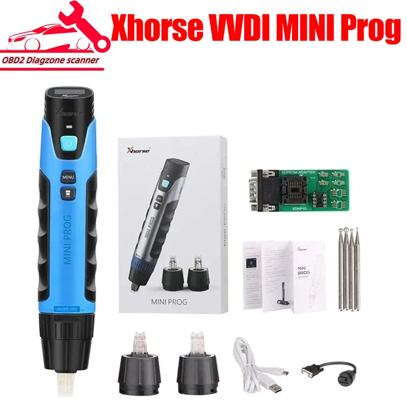 

Оригинальный программатор Xhorse VVDI Mini Prog, Wi-Fi версия, Поддержка IOS и Android, бесплатная доставка