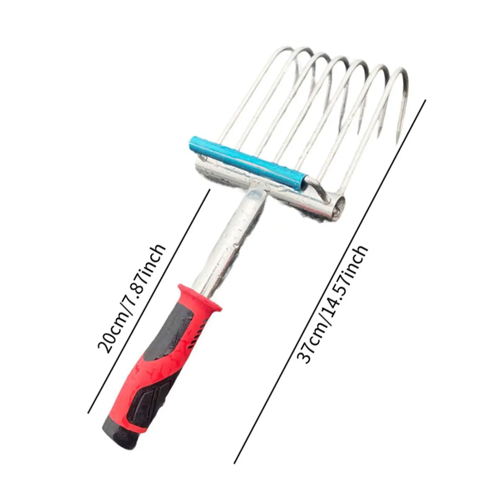 Hand Rake Weeding Versatile Handheld Gardening Tool for Lawn Beach Backyard Hand Rake Weeding Versatile Handheld Gardening Tool for Lawn Beach Backyard