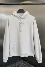 

2021 new spring and autumn FG fashion brand Hoodie 100% cotton high street loose printing letter unisex long sleeves sweater