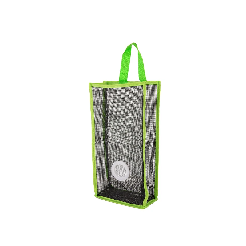 Breathable Mesh Garbage Bag Organizer Hanging Storage Bag Dispenser for  Reusable Plastic Bag Trash Kitchen Supplies Bag Holder - AliExpress