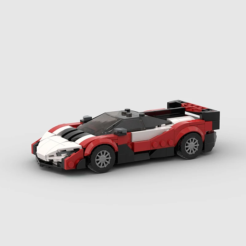 

290 шт. MOC автомобиль скоростные чемпионы супер-гонки F1 модель автомобиля строительный блок гоночный Кирпич Игрушка Рождество День Благодарения подарок город