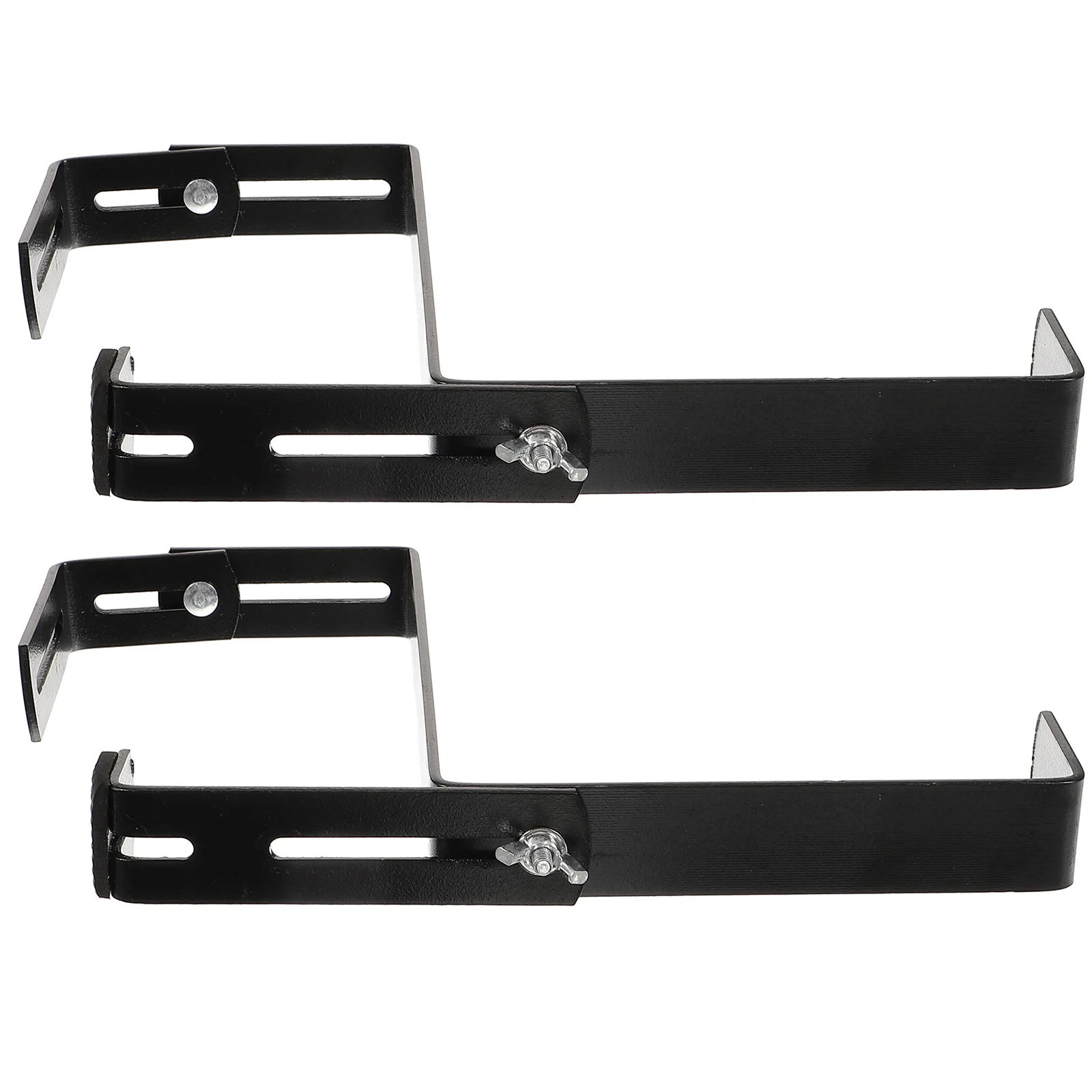 

2Pcs Wall Mount Planter Hanger Flower Box Holder Wall Hanger Plant Hook Iron Plant Hanger Bracket