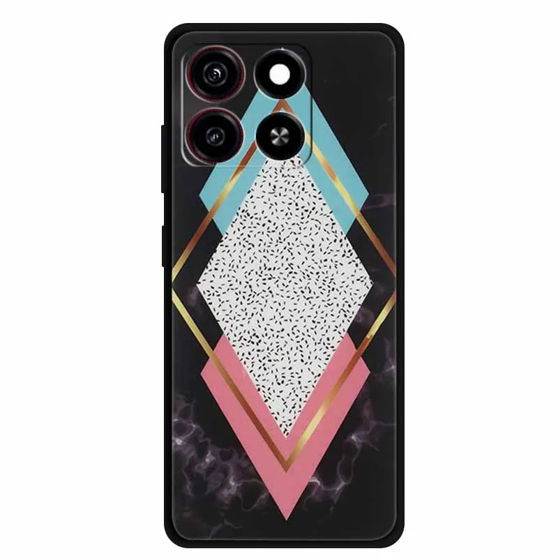 Marble Astronaut Shockproof TPU Soft Silicone Phone Case - 6.75