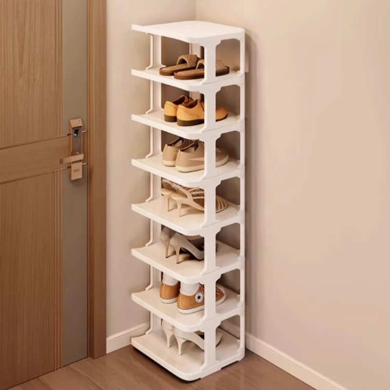 Shoe Rack Home Entrance Multi Level Simple Shoe Rack Dormitory Folding Shoe Storage Rack Indoor Small Cabinet Furniture