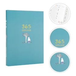 Carnet d'écriture Portable pour filles, 1 pièce, pour Journal intime, Scrapbook 