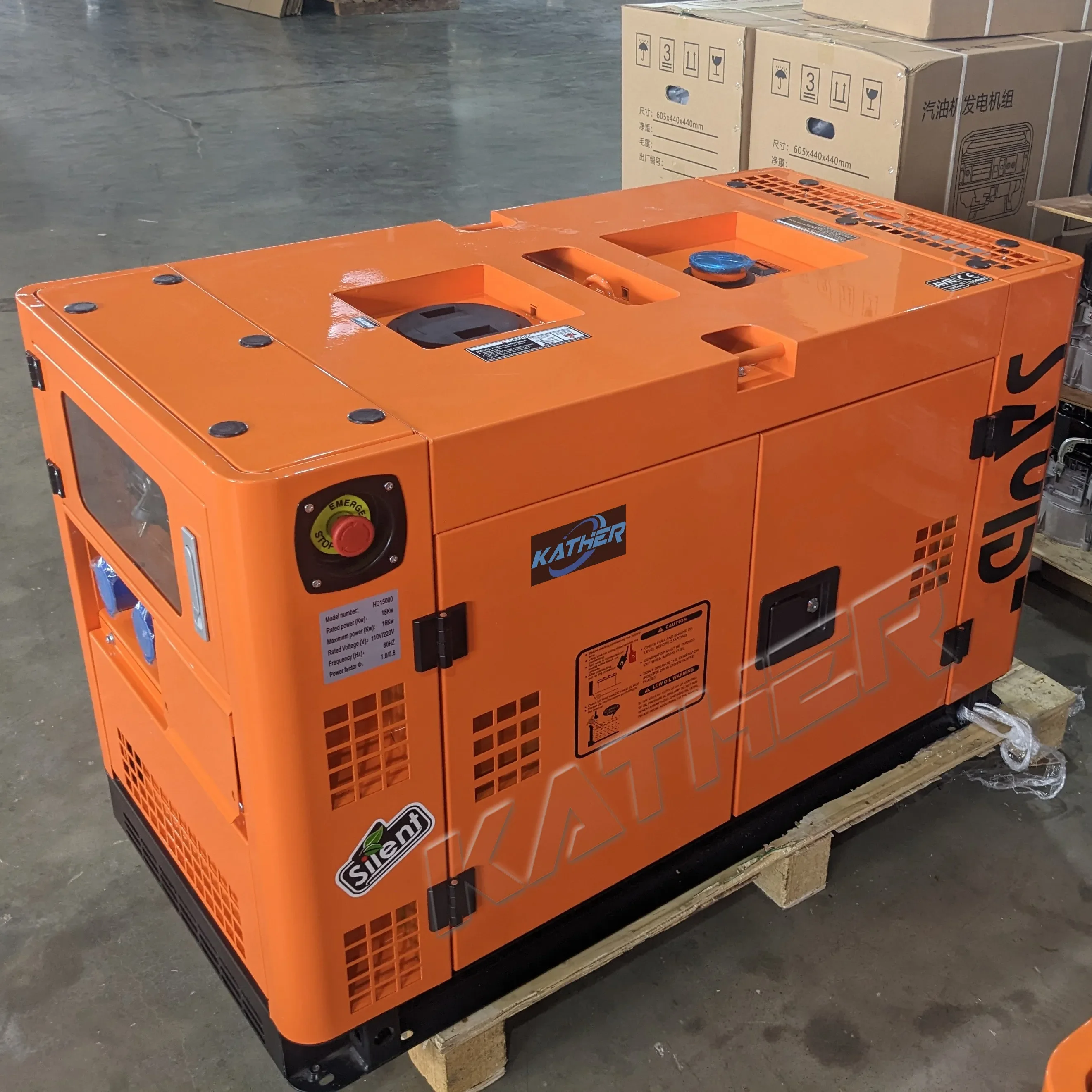 Super Silent Diesel Generator 20kw 15kw Power Portable Generator 20kva 15kva 10kva 8.5kva Generators Set Genset Generadors