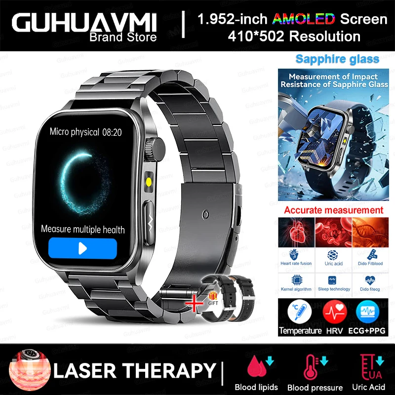 2025 AI-GPT Diagosis ECG Health Smart Watch Men Blood Pressure thumbnail 2
