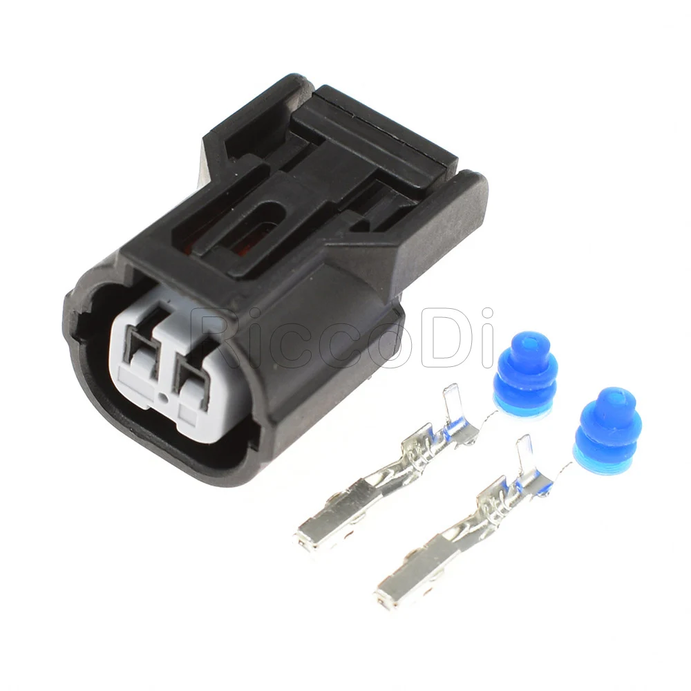 2 Pin Temperature Sensor Plug Sensor Light Wire Socket Connector 6188-0589 6189-0890 For Honda 91706-PLC-0030-H1 1-20 Sets wire connector
