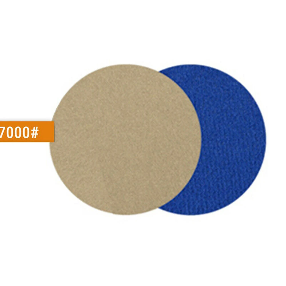 30pcs Szilícium keményfém sanding discs Vízhatlan esőköpény 1000/2000/3000/4000/5000/7000 Kőpor Hátsó flocking sanding Irat Munkaeszköz vize Föveny