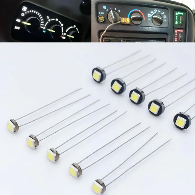 หลอดไฟ LED รถยนต์ 10 ดวง ประหยัดไฟ ทนทาน