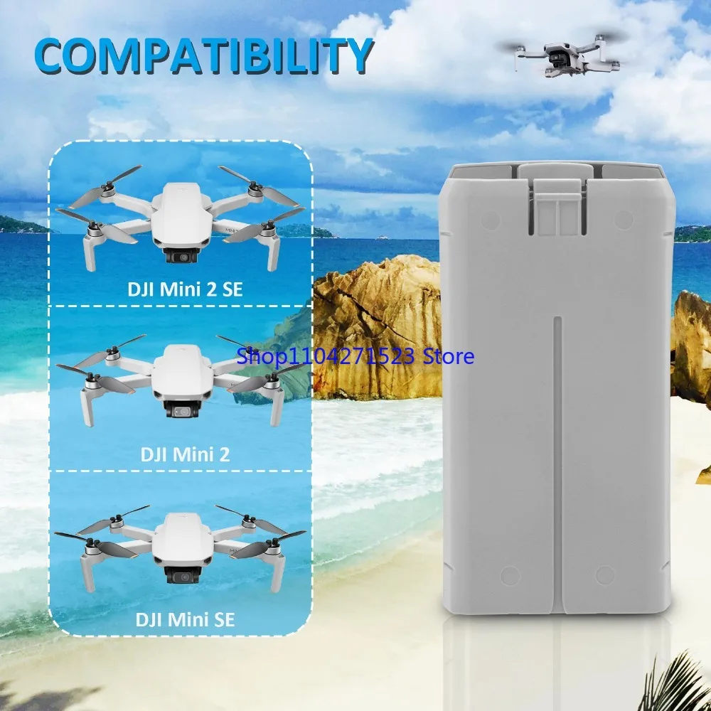 รูปสินค้า แบตเตอรี่โดรน 2400mAh สำหรับ DJI Mini 2/4K/SE/2SE