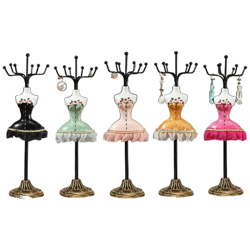 

Модный органайзер для ювелирных изделий, модель дисплея, подставка для ювелирных изделий для сережек и колец Шикарная стойка для