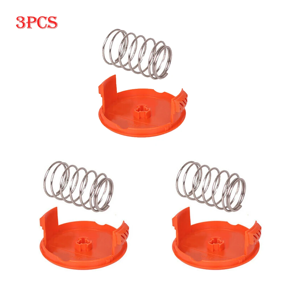 FOR Black Decker Grass Hog RC 100 P Replacement Spool Cap For AFS GH400 GH500 GH600 CST1000 CST2000 String Trimmer Parts